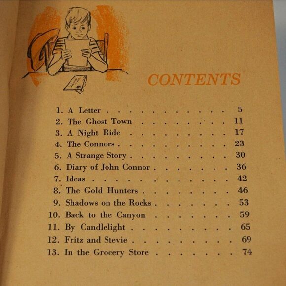 Ghost Town Treasure by Clyde Robert Bulla 1957 Paperback Scholastic Don Freeman - Picture 5 of 10